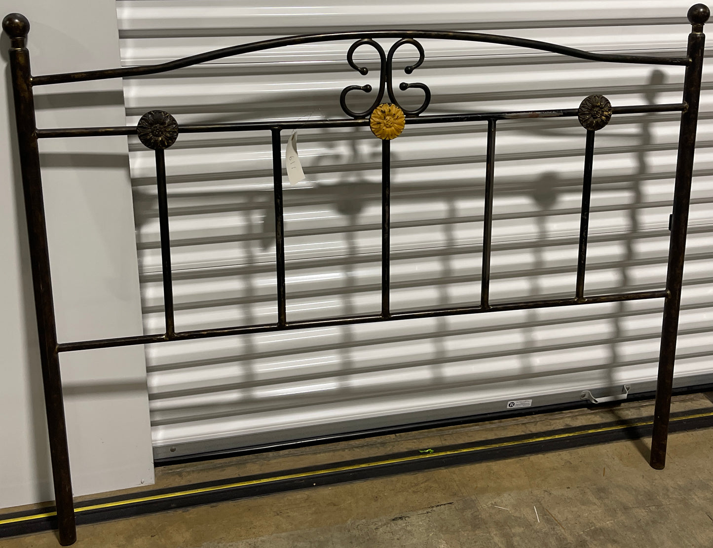 Metal Headboard - Queen Size - $25